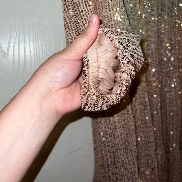 Crown & Ivy Sequin Embellished DRESS - Picture 2 of 4